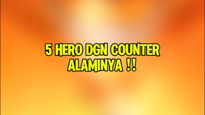 5 Hero dengan counter alaminya#MLBBxNARUTO #counterheromlbb #mlbb #mobilelegends