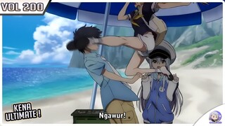 Ketahuan Main Di Pantai Berdua Langsung Kena Tendangan Brutal Dari Istri Kedua !