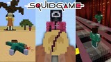 Minecraft PE squid game (Red light green light, Honeycomb, Glass stepping stones) MAP