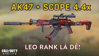 COD Mobile | Thử Thách Sấy AK47 Scope 4.4x Trong Đấu Đội Và Cái Kết Không Thể Đoán Trước