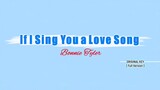 If  i Sing You a  Love Song    - - -Bonnie Tyler - - -         "KARAOKE"