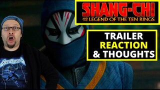 Shang-Chi and the Legend of the Ten Rings Teaser Trailer REACTION and THOUGHTS