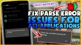 How To Fix Parse Error Issues!! Application not Installed Problem