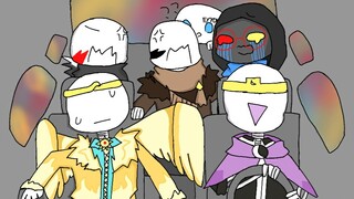 [ลายมือ Undertale au/Dreamswap] Qiu Mingshan Grim Reaper