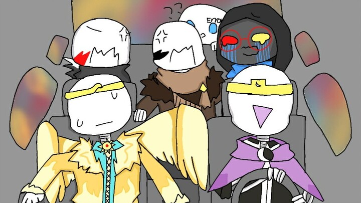 [ลายมือ Undertale au/Dreamswap] Qiu Mingshan Grim Reaper