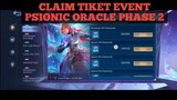 Claim Tiket Event Psionic Oracle Phase 2