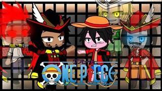 1/? Blackbeard pirates react to future luffy|| gacha club|one piece|| Gcrv