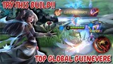GUINEVERE ONE HIT BUILD | TOP GLOBAL | MOBILE LEGENDS