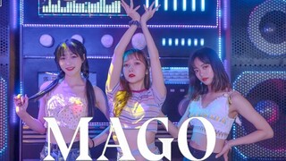[Hardcore Sweetheart] Cover Dance丨Ulasan lagu bubar GFRIEND "MAGO"丨Klik untuk menyalakan TV lama, mu