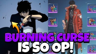 NEW BURNING CURSE SET IS SO OP! COMPARING IT TO OTHER SETS & WHY YOU WANT IT! [Solo leveling: Arise]