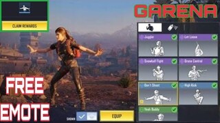 How To Get Free Emote In Call Of Duty Mobile | Cod Mobile Redeem Code Garena