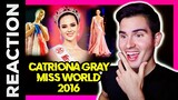 Catriona Gray Reaction: Miss World 2016 Full Performance - Miss Universe Philippines in the making!
