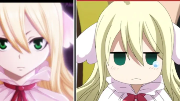 The contrasting cute characters in the anime make me bloody! the second term
