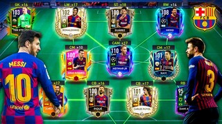 I Built All Time Best Ever FC Barcelona Squad - FIFA Mobile