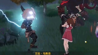 「原神」倒霉，语言交流的时候TMD打雷了