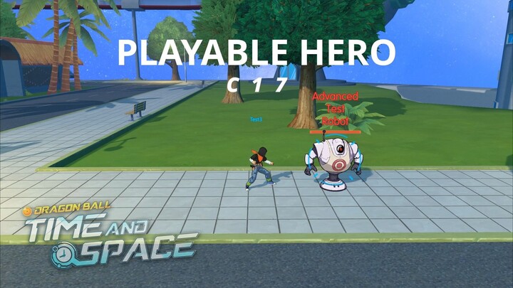 DRAGON BALL: TIME AND SPACE - PLAYABLE HERO ANDROID 17