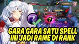 SEKALI SPELL READY 1 VS 5 PUN SANGGUP, SI RAJA WAR - Mobile Legends Indonesia