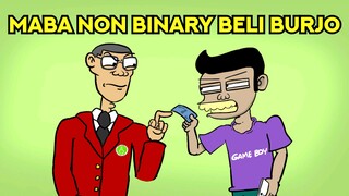 Ketika maba non binary option membeli burjo