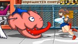 MUGEN Street Fighter：gurospooo VS pixel inma