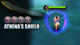 SURVIVE ONE SHOT COMBOS WITH ATHENA'S SHIELD - MAGE USERS WILL HATE YOU FOR THIS - MOBILE LEGENDS