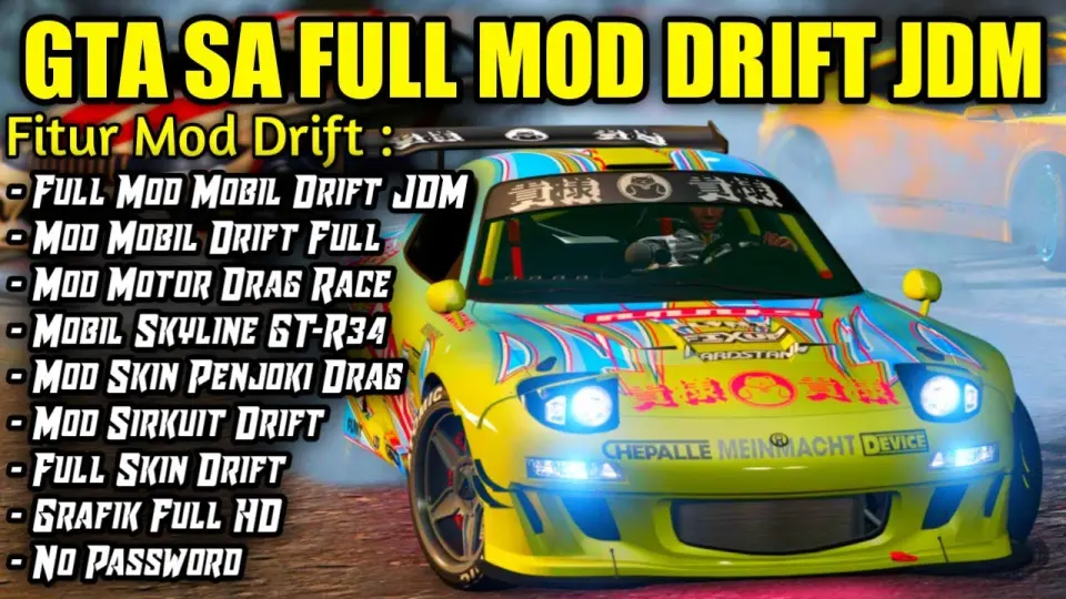 64 Mod Mobil Gta Sa Lite  Best Free