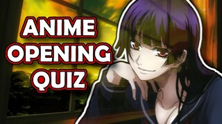 Anime Opening Quiz | (SPOOKY ANIME ONLY)