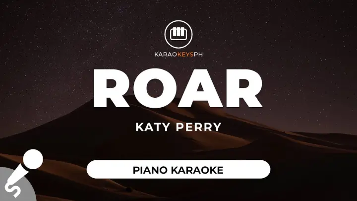 Roar - Katy Perry (Piano Karaoke)