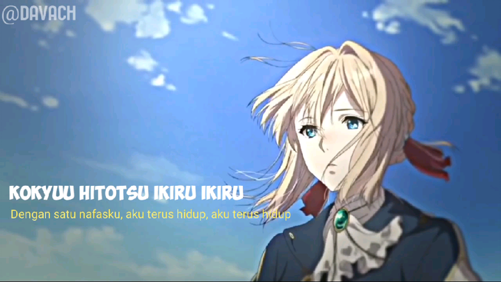 Violet evergarden shortAMV |one voice - rokudashi