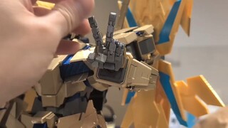 I designed a 3D printed, hands-on model that can fit the Mega Size Unicorn Gundam