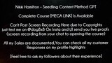 Nikki Hamilton Course Seedling Content Method GPT download