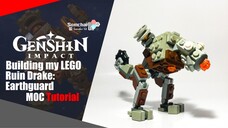 LEGO Genshin Impact Ruin Drake: Earthguard MOC Tutorial | Somchai Ud