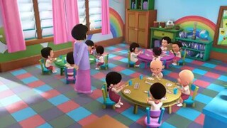 Upin  Ipin Musim 16 Full Movie  Membuat Kue Bahulu Raya  Upin Ipin Terbaru 2022