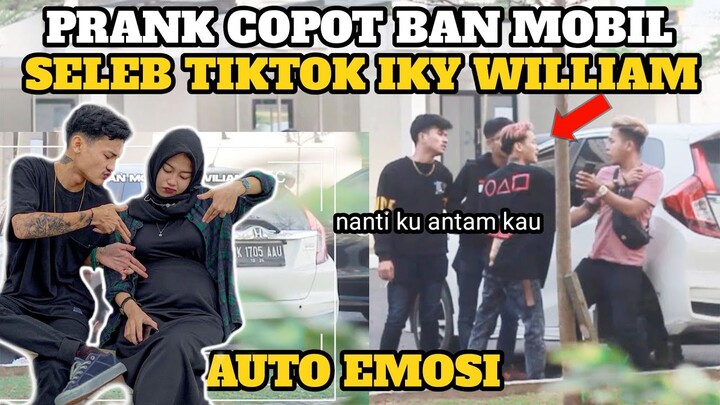 PRANK SELEB TIKTOK !! BAN MOBIL IKY WILLIAM HILANG