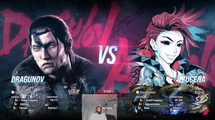 Tekken 8 ranked match with my Dragunov vs this patient Azucena player