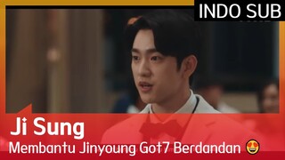 Ji Sung Membantu Jinyoung Got7 Berdandan 😍 #TheDevilJudge 🇮🇩INDO SUB🇮🇩