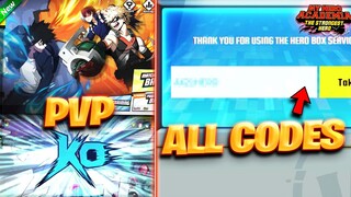 ALL AVAILABLE GIFT CODES LIST! I went again in ranked PVP LoL (My Hero Academia: The Strongest Hero)