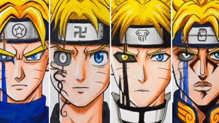 Phong cách anime khác nhau của Boruto, mỗi người đều đẹp trai hơn người kia