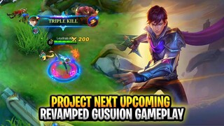 Project Next Upcoming Revamped Gusion Gameplay | Mobile Legends: Bang Bang