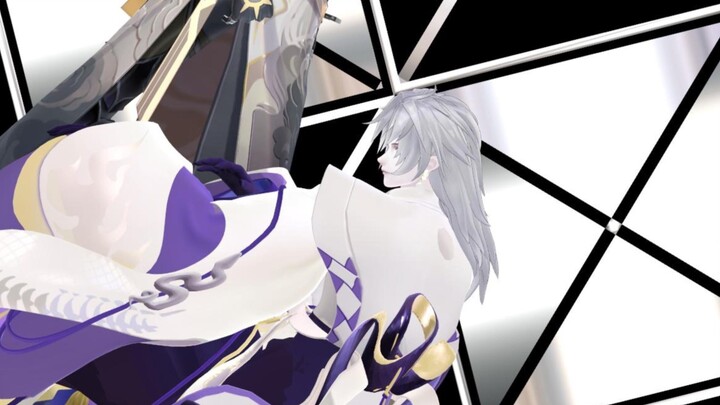 [Onmyoji MMD] "Dangerous Party" of Susanoo and the Fallen Yamata no Orochi