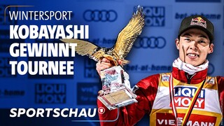 Vierschanzentournee: Gesamtsieger Kobayashi verpasst den Grand Slam | Sportschau