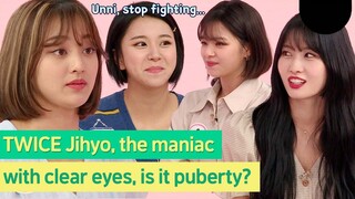 TWICE leader JIHYO is going through puberty?