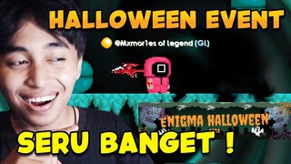 JADI SULTAN DAN SQUID GAME DI EVENT HALLOWEEN GROWTOPIA