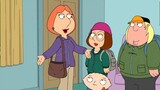 Family Guy: Naked Pete forcibly insults Brian's eyes, but is retaliated by the dog!