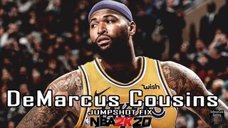 Demarcus Cousins Jump Shot Fix NBA 2K20