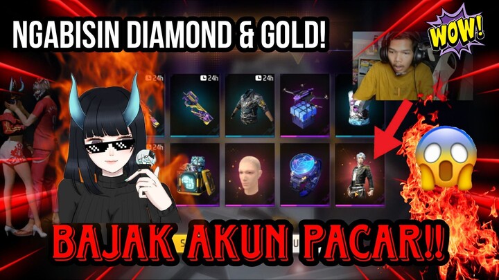 BAJAK AKUN PACAR NGABISIN SEMUA GOLD NYA!