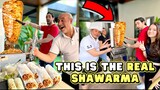 We Made The BIGGEST Home-Made SHAWARMA in the PHILIPPINES!🇵🇭😳