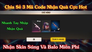 [Garena Free Fire] Chia Sẻ 3 GiftCode Nhận Ngay Skin Scar Và Balo Miễn Phí.