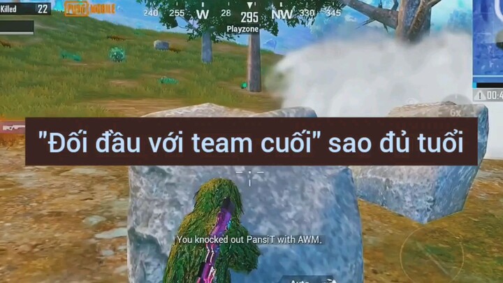 Awm đối đầu team địch