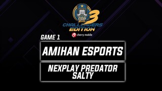 Amihan Esports vs NXP Predator Salty Game 1 Just ML Challengers Edition 3 (BO3) | Mobile Legends