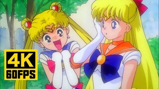 [4K60 khung hình] Phiên bản sân khấu của "Thủy Thủ Mặt Trăng" Sailor Venus Aino Minako "♡ が 飞 ん じ ゃ う kong だ か ら" MAD | Phiên bản thu thập chất lượng khung hình đã sửa chữa của AI